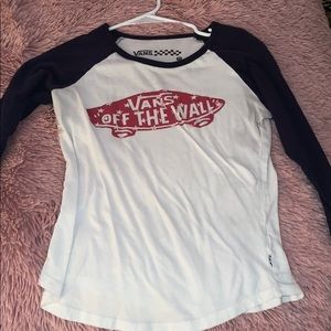 Vans 3/4 long sleeve